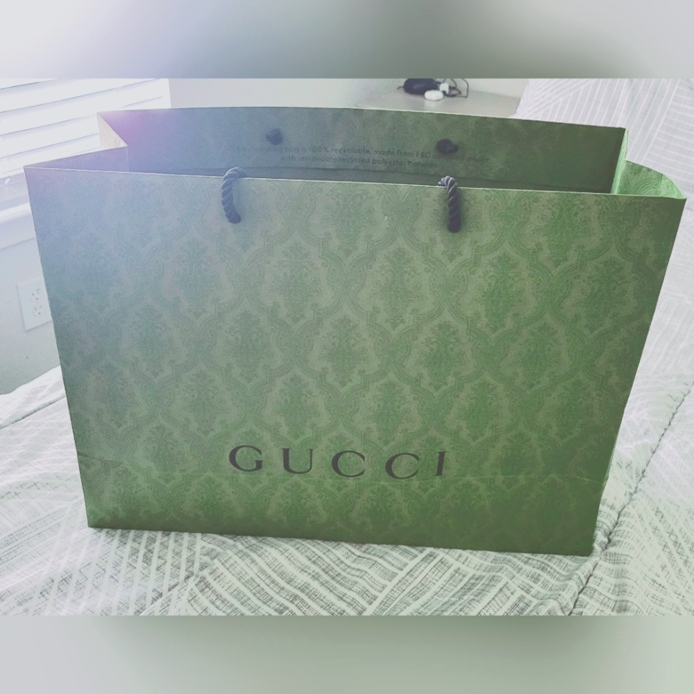 Authentic Large Gucci Shopping Bag